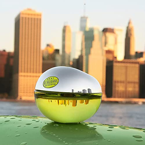 DKNY Donna Karan Be Delicious for Women - 3 Pc Gift Set 3.4oz EDP Spray, 0.5oz EDP Splash, 5.1oz Shower Mousse