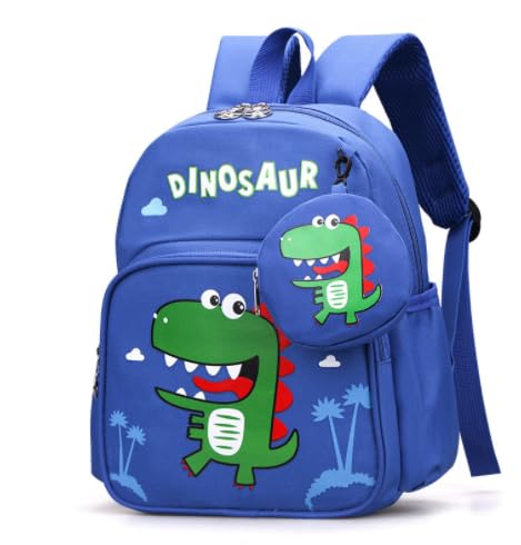 EETU Kids Backpack for Boys and Girls 3D Print Cartoon Children Book Bag with Coin Pocket and Adjustable School Bag Shoulder Strap