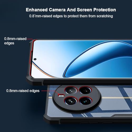 For Realme 12 Pro Plus 5G Case, 12 Pro+ Camera Lens Protection Cover, TPU Shockproof Airbags Bumper Mobile Phone Back Cover, Anti-Yellowing Slim Fit Protective Casing