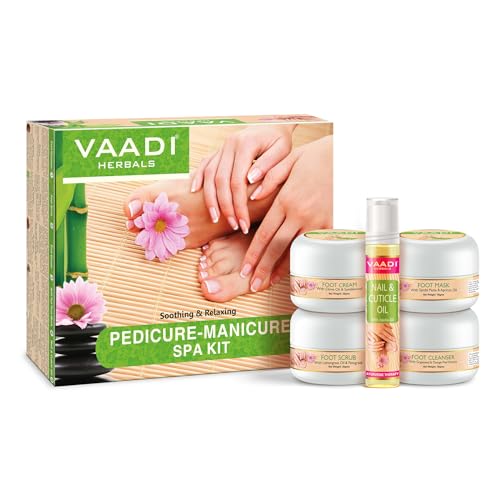 Vaadi Herbals Organic Pedicure Manicure Spa Kit