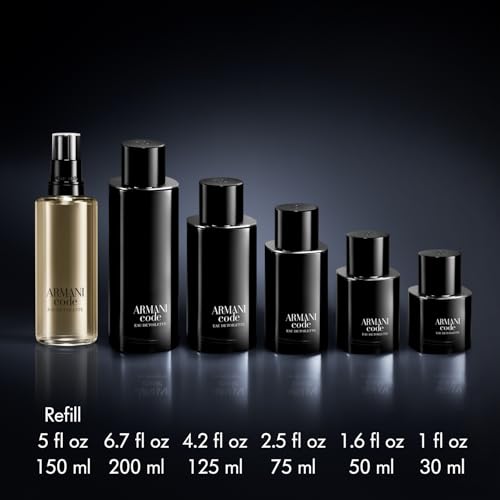 Armani Code by Giorgio Armani for Men - 4.2 oz EDT Spray (Refillable)