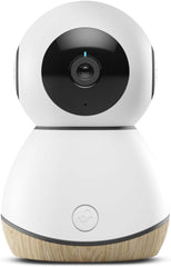 Maxi-Cosi See Baby Monitor, 24/7 Reassurance, Monitor with Camera (1080p HD) and Audio, Compatible with Alexa and Google Assistant, White Wood, 2 Year Warranty