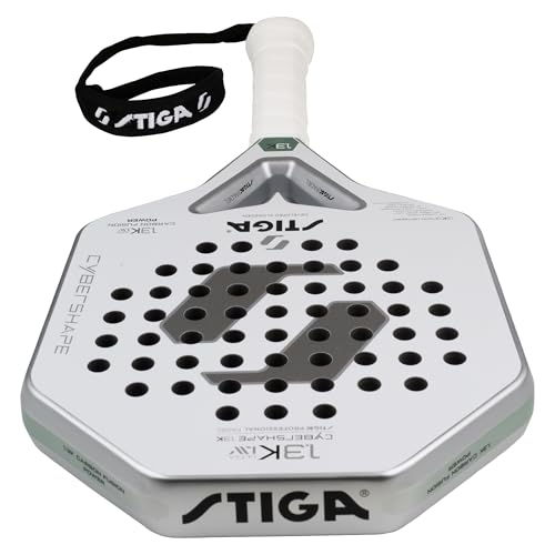 STIGA Padel Racket 1.3K Ultra Light Weight Cybershape