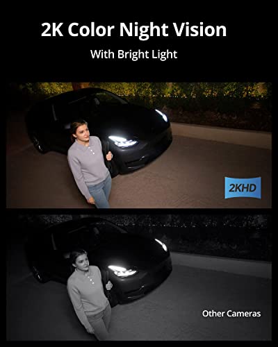 eufy Security Anker Wall Light Cam with 2K Wired Smart Security Camera with 1200 Lumens Light T84A1