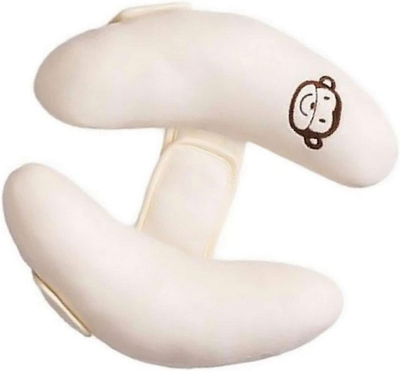 SKEIDO Soft Baby Toy Toddler Headrest Pillow Baby Head Protection Children Car Safety Seat Neck Support Pillow Stroller Accessories -White