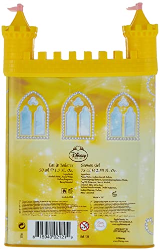 Disney Belle Castle Giftset For Girls, Eau De Toilette, 50 Ml + Shower Gel, 75 Ml