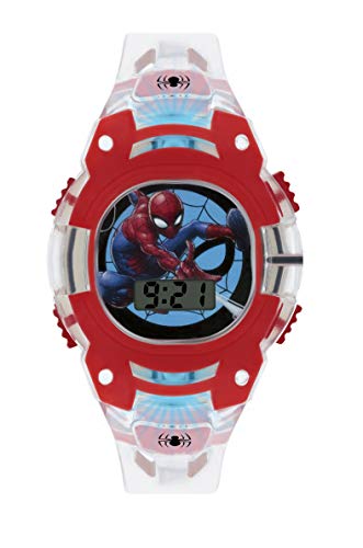 Marvel Spiderman Boys Digital Watch with PU Strap SMH4000