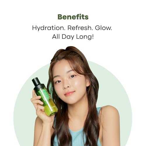 TONYMOLY THE CHOK CHOK GREEN TEA WATERY SKIN, 180ml Toner, Hydrating Finish, Green Tea Extract, Soothing, Lightweight, Korean Skincare