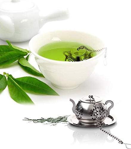 Stainless Steel Tea Infuser Tea Leaf Filter Herbal Strainer Tea Bag Spice Soup Cooking Infuser