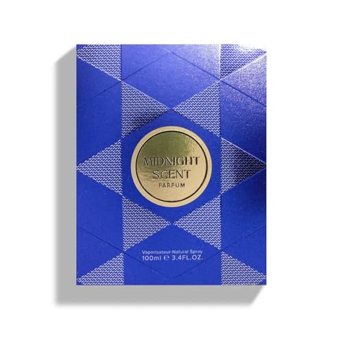Midnight Scent By AMD Perfumes Unisex Perfume - Classic Perfume for Men and Women - Long Lasting Men's & Women's Fragrances Eau de Parfum EDP 100ml
