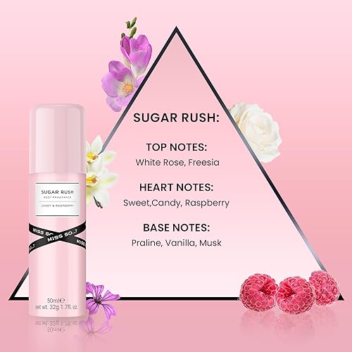 SO?? Miss So...? Mini Galore Womens Body fragrance Gift Set 4x50ml