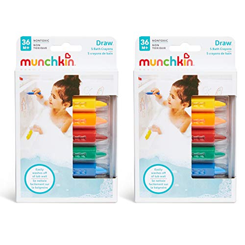 Munchkin® Draw™ Bath Crayons Toddler Bath Toy, 10 Pack