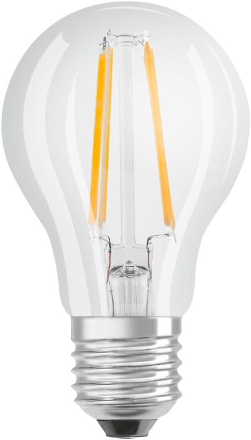 E27 2700K 6.5W Clear Filament LED Bulb, Warm White