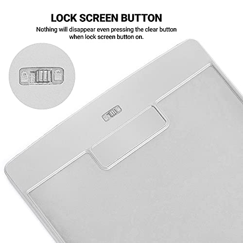 GROSSÄ LCD Writing Tablet, 8.5 Inch bright Electronic Drawing Board Graphic Tablets with Memory Lock, Handwriting Paperless Notepad Suitable for Home Job School Office Blackboard