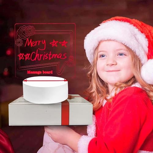 Personalized DIY Message Board Night Light, USB Powered Table Lamp with Erasable Pen and Remote Control, Office Room Desktop Decoration, Gifts for Wedding Anniversary Birthdays Gifts for Adults Kids