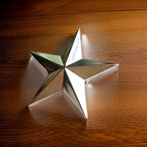 Fashionable Star Brooch Five Pointed Star Badge Costume Decoration Accessory Stylish Women Clothing Embellishment