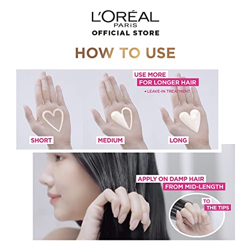 L’Oréal Paris L’Oréal Paris Elvive, Leave-in-cream, Strengthening & With Heat Protection, Dream Long No Haircut Cream, 200ml