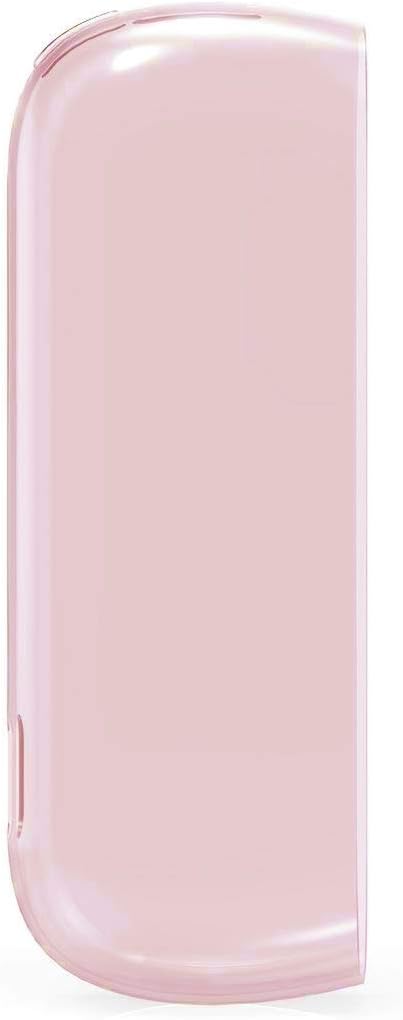 jbTec Protective Case Compatible with IQOS 3.0 / Duo - Case Accessory Case Cover Shell E-Cigarette Bag Colour: Pink Transparent