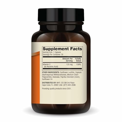 Dr. Mercola Liposomal Vitamin C for Kids, 30 Servings (30 Capsules), Dietary Supplement, Antioxidant Support, Non-GMO
