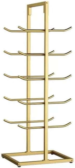 Large Standing Yoga Mat Storage Rack Home Gym Accessories, Metal Yoga Mat Holder, Hold 10/20 Foam Roller