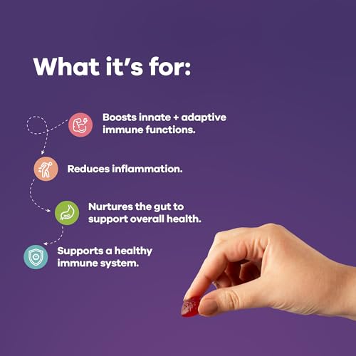 Nutrili Immunity Shield Gummies | (1 month) | Zinc, Vitamin D3, Vitamin C, Postbiotics, Elderberry, Echinacea, and Rhodiola