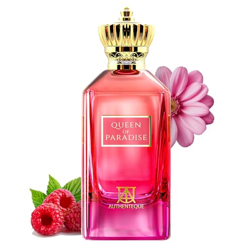 AUTHENTEQUE - Queen of Paradise - Perfumes for Women - Long Lasting and Addictive Personal Womens Perfume - Luxury Fragrance - Extrait De Parfum - 3.4oz (100 Ml)