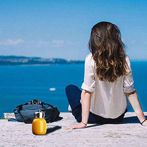 200ml Small Vacuum Insulated Water Bottle Portable Leak Proof Stainless Steel Thermal Cold Hot Bottle for Kids Women School Office Lunch Coffee