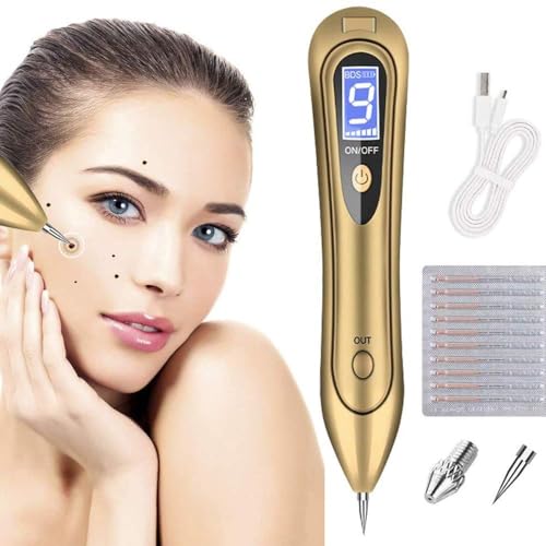 10 Pcs Stainless Steel Spot Removal Needles Remover Pimple Spot Needle Freckle Remover Mole Removal Tattoo Wash Needle for Beauty Freckle Mole Pen Needle Accessories by Needs n Wants