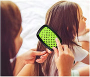 ALANX Detangler Hairbrush ï¼ŒMassage Curl Combï¼ŒDetangling Hair Brush for Women, Girls and Kids for Wet, Dryï¼ŒFine, Curly, Thick and Long Hair (WHITE/YELLOW)