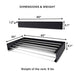 Step Up Laundry Drying Rack, Wall Mounted, Retractable Clothes Drying Rack, 60lbs Capacity, 20 Linear Ft, with Wall Template and Long Screwdriver Bit (40" White)