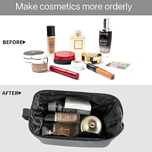 Queboom Travel Makeup Bag Cosmetic Bag Makeup Bag Toiletry bag for women and girls