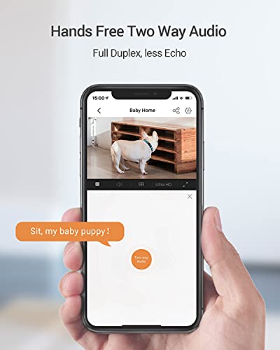 EZVIZ C6N Security Camera, 1080p CCTV Camera for Home, Wifi Indoor 360 Camera, Baby Monitor Surveillance Camera with Motion Detection, Smart Tracking, Two-Way Audio, Night Vision, Works With Alexa