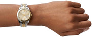Women's Scarlette Mini Three-Hand Date, Stainless Steel Watch, ES4949