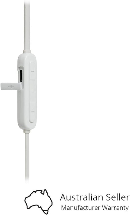 JBL T110BT Wireless In-Ear Bluetooth Headphones - White