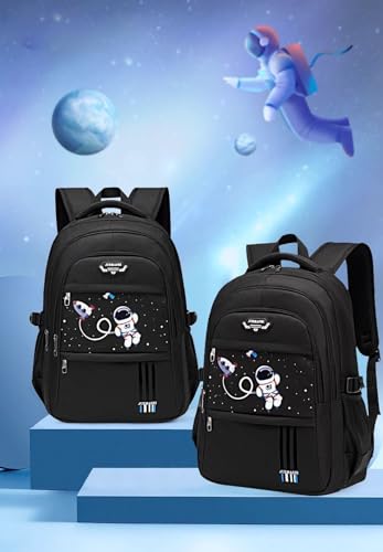 Astronaut Boys Backpacks for Middle School Elementary, Camo Kids School Backpack for Toddlers Boys Girls, Camouflage School Bags Bookbag for Boys