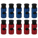 WHTCHSU Bag Clips, 10 Pack, Squeeze and Lock Bread Bag Clips for Food Storage, Plastic Bag Closure Clips