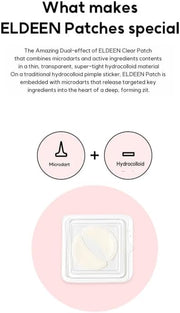 Eldeen Good Bye Wrinkles - Microdart Project: Eye Patch - The Ultimate Solution for Your Skin, reduce wrinkles, clear, 1 pair, Packages of 1, 4, and 8 (Package of 4)