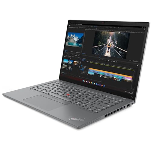 Lenovo ThinkPad T14 Gen 4 14" Notebook - WUXGA - Intel Core i7 13th Gen i7-1355U - 16GB RAM - 512GB SSD - Storm Gray