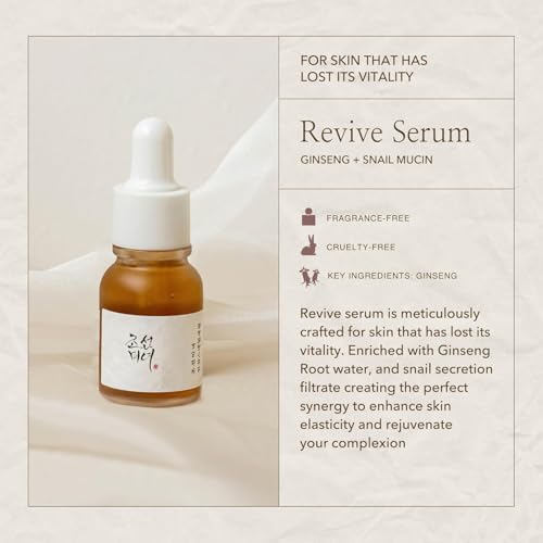 Beauty of Joseon Hanbang Serum Discovery Kit Gift Set Korean skincare for men and women, 10ml each, 4 serums Kit