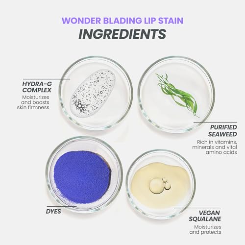 Wonderskin Wonder Blading Lip Stain Peel Off Masque - Long Lasting, Waterproof and Transfer Proof Nude Lip Tint, Matte Finish Peel Off Lip Stain (Lovely Masque)
