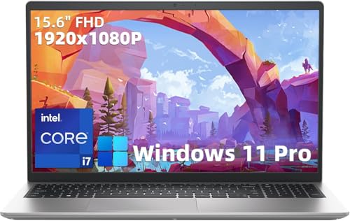 Dell Inspiron 15.6" FHD 3530 Business Laptop, i7 1355U, Windows 11 Pro&Office 2021 Lifetime License,Intel Iris Xe Graphics, Wi-Fi 6, Anti-Glare, LED-Backlit (16GB DDR4 RAM | 1TB SSD)