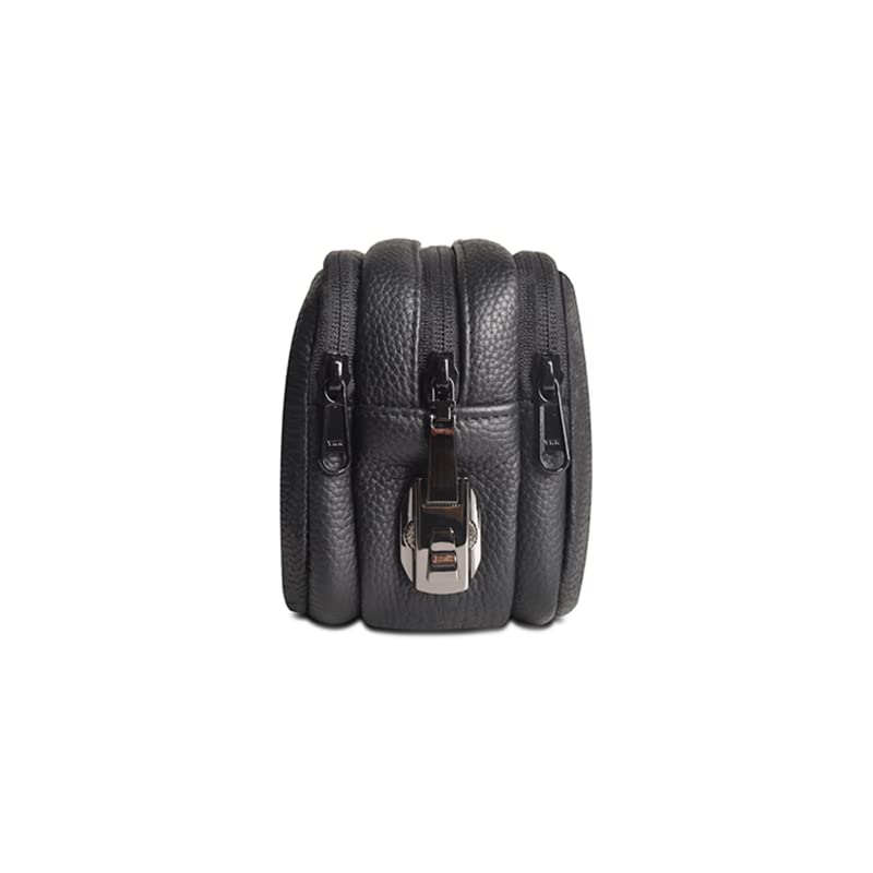 WIWU Salem Anti-Theft Travel Pouch - Black | Secure and Stylish Travel Organizer for Essentials | RFID Blocking & Water-Resistant | Ideal for Men & Women
