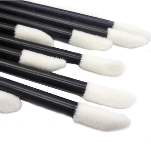 GoWorth 200Pcs/Set Disposable Lip Brushes Make Up Brush Lipstick Lip Gloss Wands Applicator Tool Makeup Beauty Tool Kits