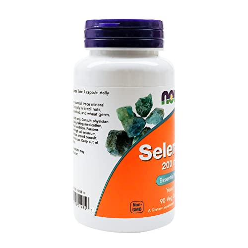 Now Foods Selenium 200Mcg Vcaps. 90'S