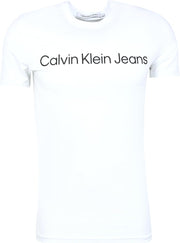 Jeans Womens Monogram Regular T-Shirt - Bright White