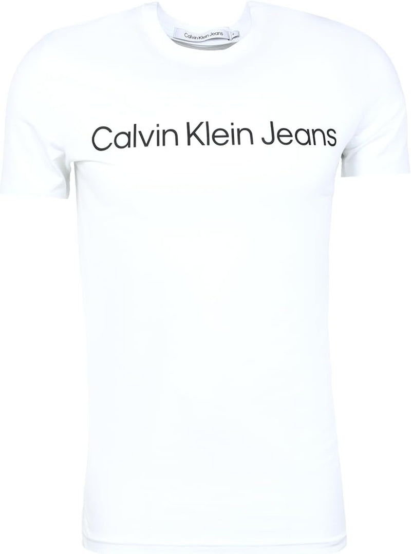 Jeans Womens Monogram Regular T-Shirt - Bright White