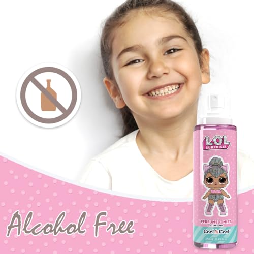 Cool & Cool LOL Surprise Kitty Queen Alcohol FreeKids Perfumed Mist 250ml