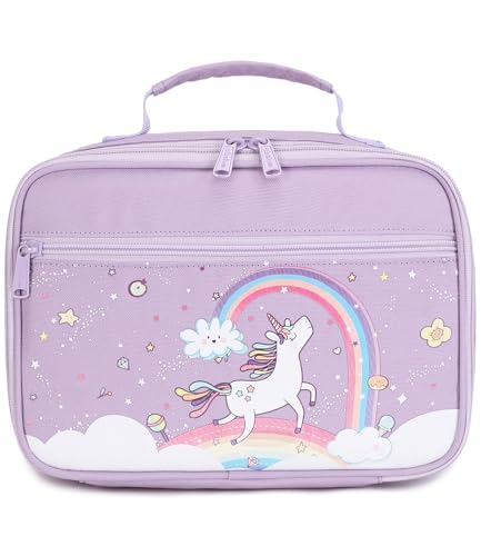 The Good Store Girls School Bag Set | Backpack with Matching Lunchbox | Waterproof and Highly Durable