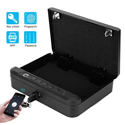 WRQzxcv Safe Case, Safe Box, Safety Equipment Valuables for Jewelries Files Pistols