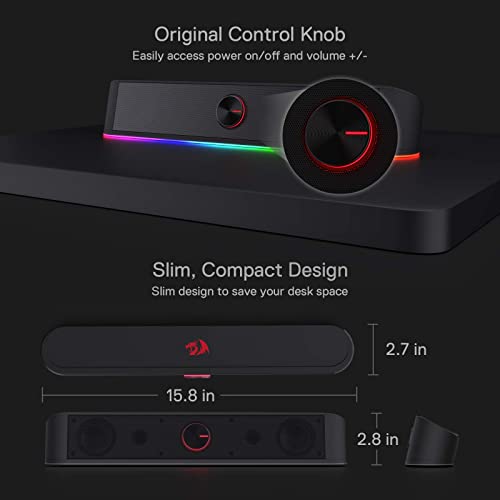 Redragon Adiemus Wired Speaker,GS560